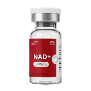 NAD+ research peptide in sealed vial from Opeptides