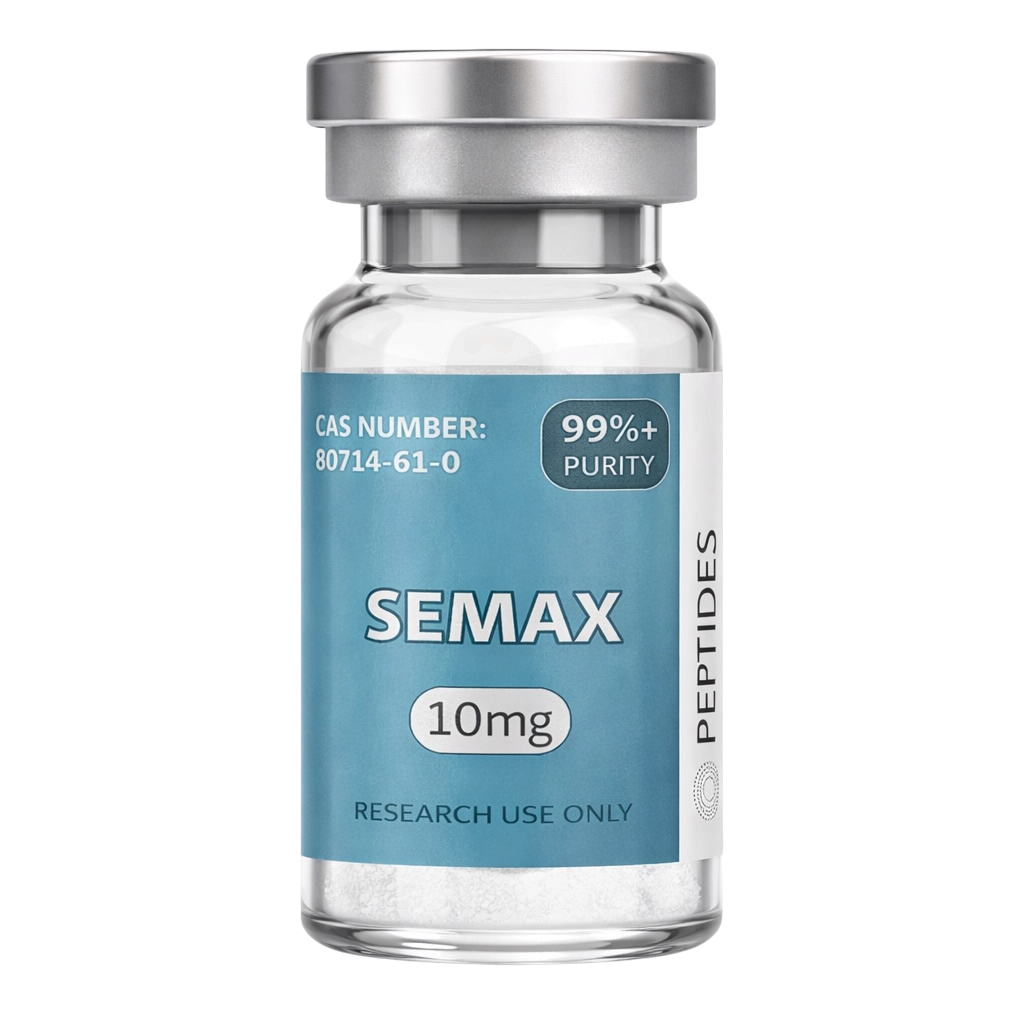 Semax research peptide vial from Opeptides