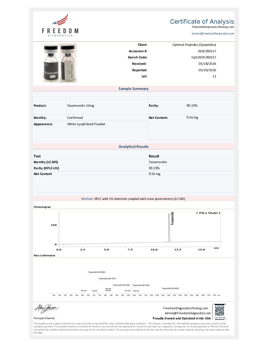Tesamorelin 10mg - Image 2