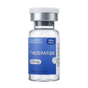 Trizepatide research peptide in sealed vial from Opeptides