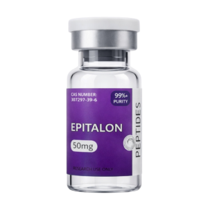 Epitalon research peptide vial from Opeptides