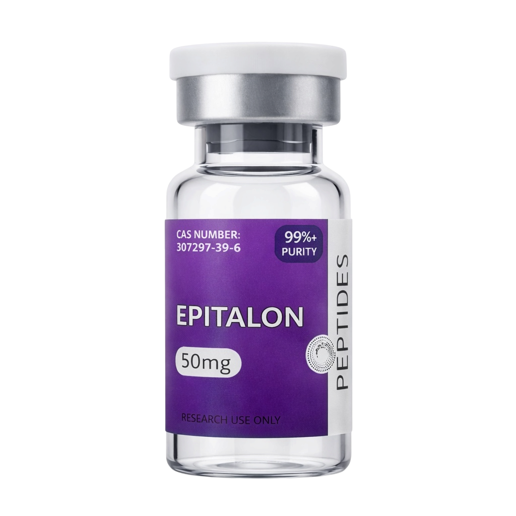 Epitalon research peptide vial from Opeptides