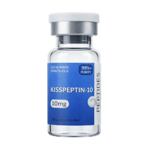 Kisspeptin‑10 research peptide in sealed vial from Opeptides