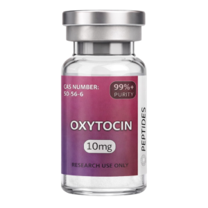 Oxytocin 10mg research peptide vial from Opeptides
