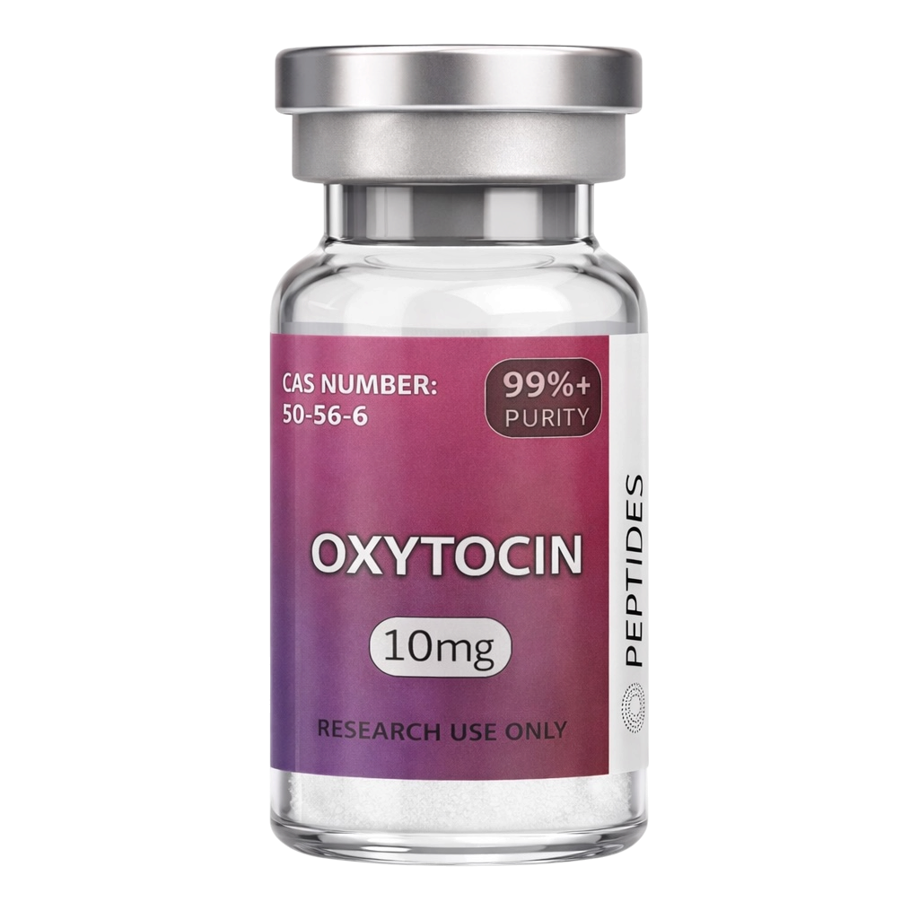 Oxytocin 10mg research peptide vial from Opeptides