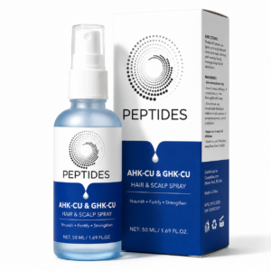 AHK-CU + GHK-CU Hair Growth Peptide Spray to Regrow Hair
