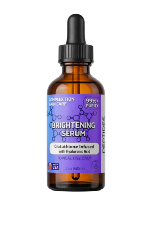 Glutathione Brightening Serum in Hyaluronic Acid 60ml research‑grade bottle from Opeptides