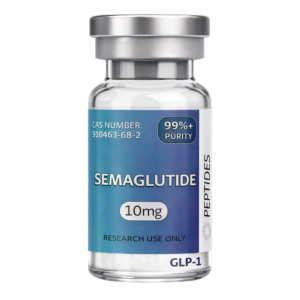 Opeptides GLP‑1 research peptide vial with clean laboratory‑grade packaging