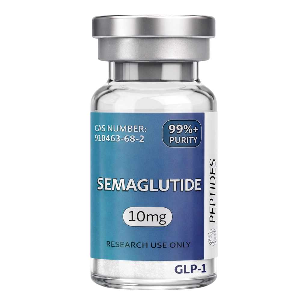 Opeptides GLP‑1 research peptide vial with clean laboratory‑grade packaging