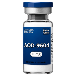 AOD‑9604 peptide vial – high‑purity HGH 176‑191 fragment for metabolic and lipolysis research