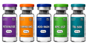 Lipedema Research Starter Kit with Retatrutide, 5‑Amino‑1MQ, AOD‑9604, BPC‑157, and TB‑500 – High‑Purity Research Peptides for Lipedema and Metabolic Studies